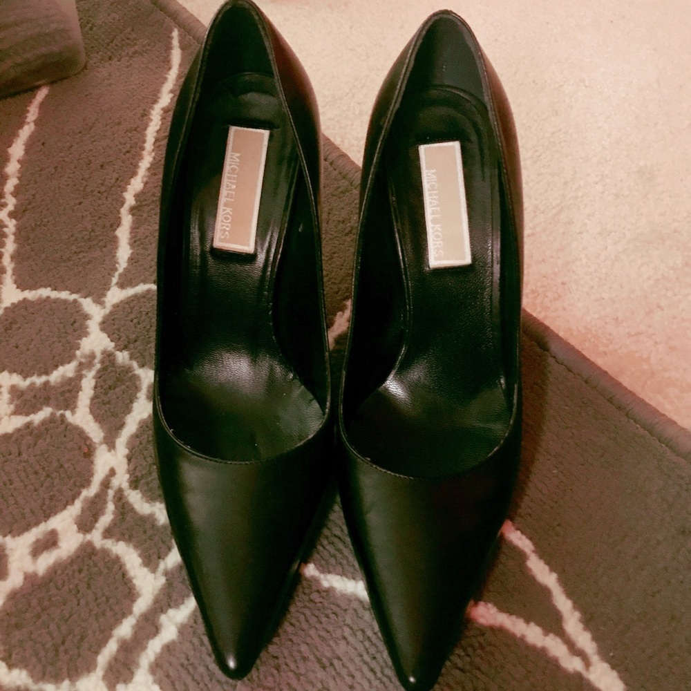 Michael Kors Black Pumps 5.5 Made In Italy